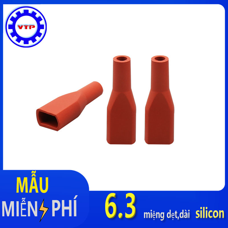 Vỏ bọc đầu cos 6.3 miệng dẹt, dài