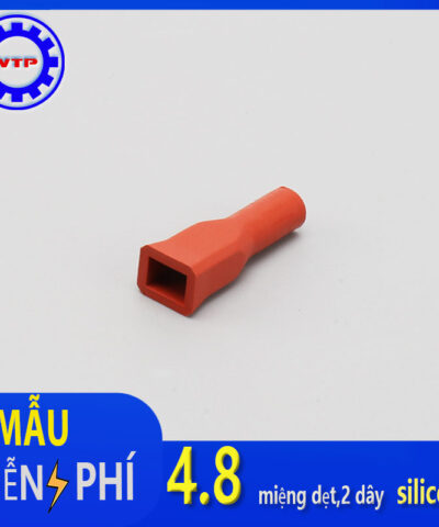 Vỏ bọc đầu cos 4.8, miệng dẹt, 2 dây