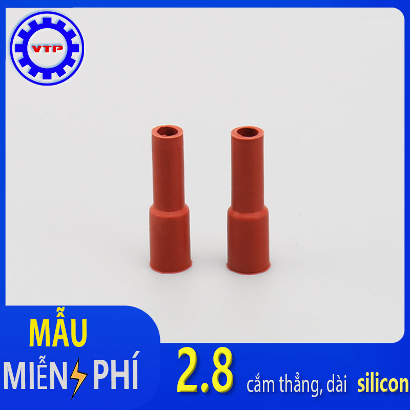 Vỏ bọc đầu cos 2.8 cắm thẳng, dài