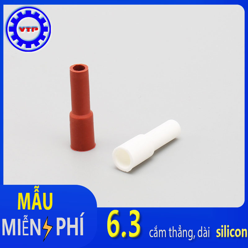 Vỏ bọc đầu cos 6.3 cắm thẳng, dài