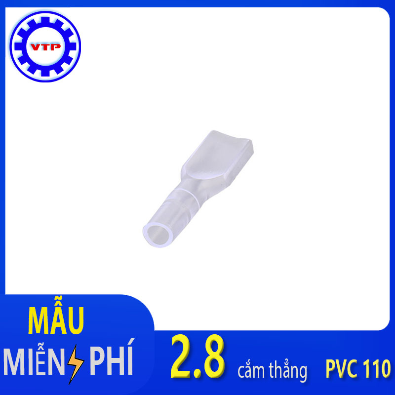 Vỏ bọc đầu cos 2.8 cắm thẳng 110pvc