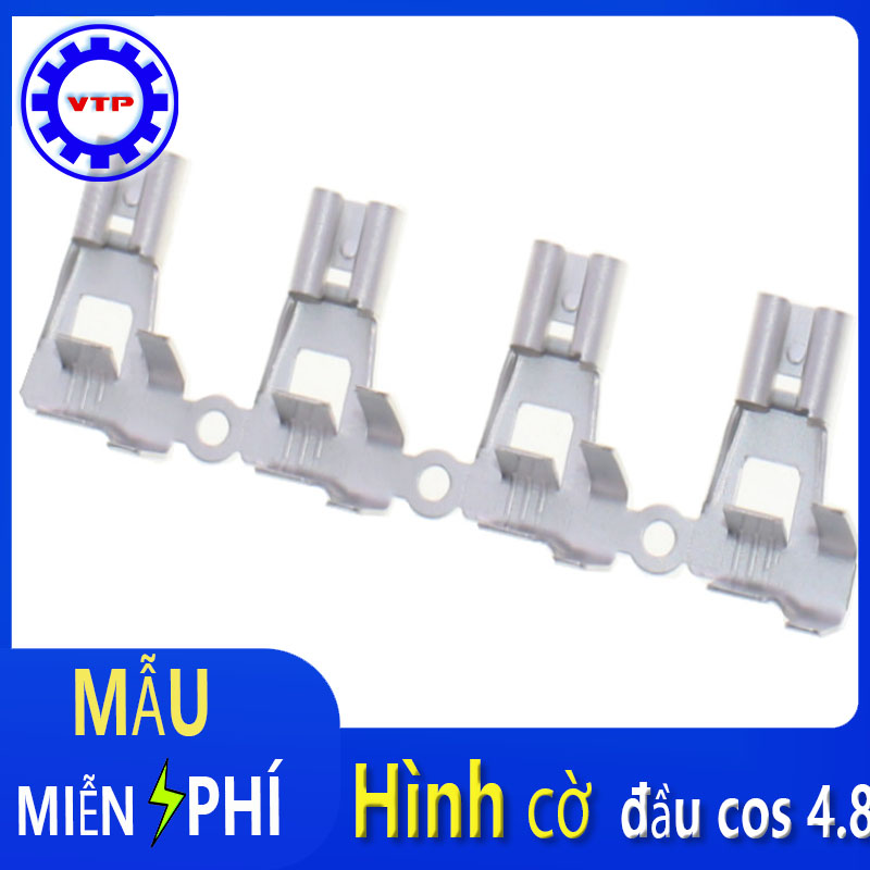Đầu cos 4.8 hình cờ, chân cao