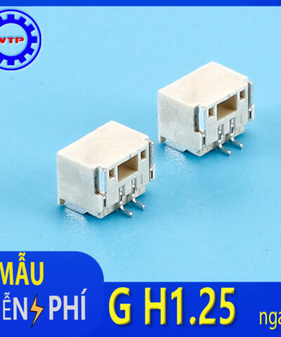 Giắc nhựa GH1.25 cắm ngang