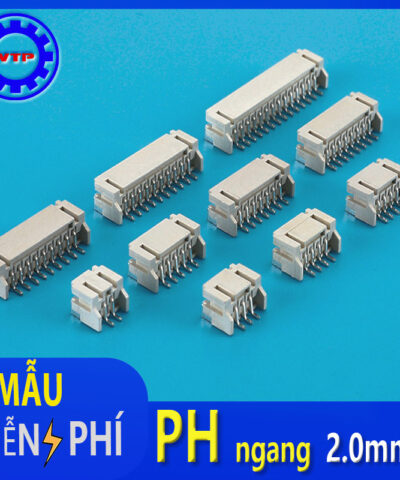 Giắc nhựa PH, cắm ngang