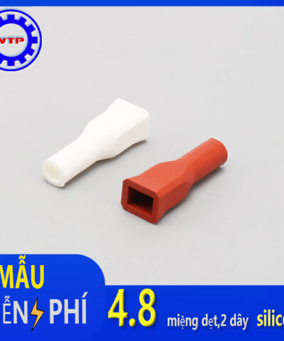 Vỏ bọc đầu cos 4.8, miệng dẹt, 2 dây