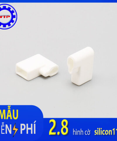 Vỏ bọc đầu cos 2.8, hình cờ , 110pvc