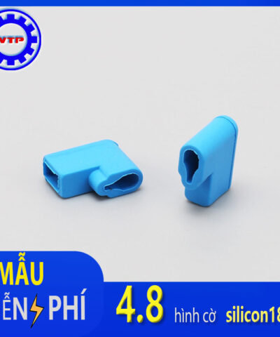Vỏ bọc đầu cos 4.8, hình cờ , 187pvc