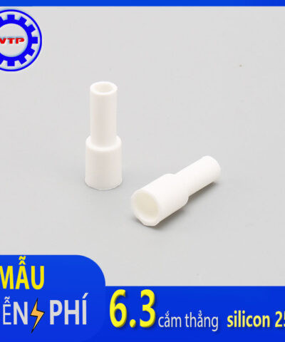 Vỏ bọc đầu cos 6.3, cắm thẳng 250pvc
