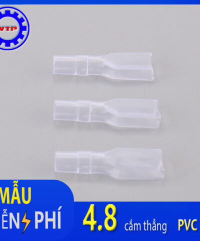 Vỏ bọc đầu cos 4.8 cắm thẳng 187pvc