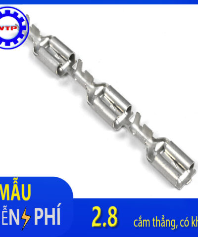 Đầu cos 2.8 cắm thẳng, có khoá