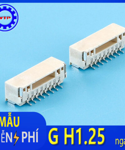 Giắc nhựa GH1.25 cắm ngang