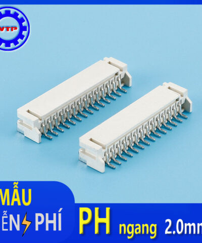Giắc nhựa PH, cắm ngang