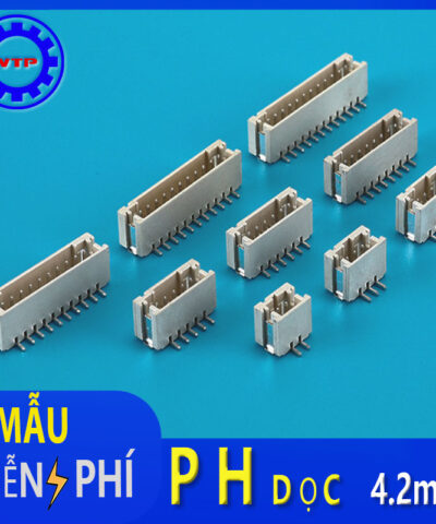 Giắc nhựa PH, cắm dọc