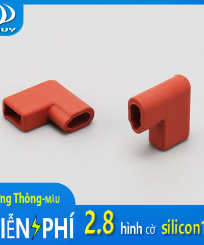 Vỏ bọc đầu cos 2.8, hình cờ , PVC 110