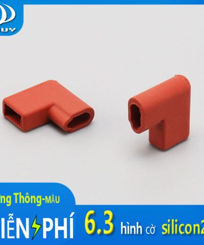 Vỏ bọc đầu cos 6.3, hình cờ , PVC 250