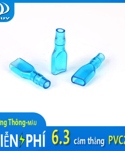 Vỏ bọc đầu cos 6.3 cắm thẳng