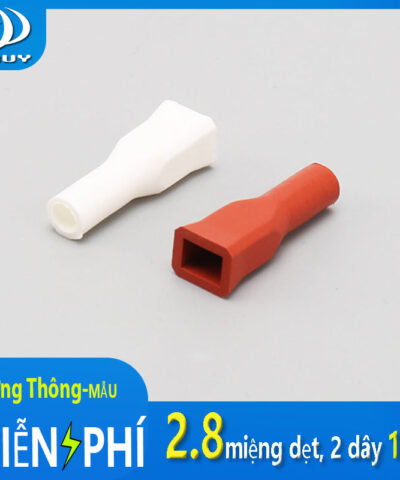 Vỏ bọc đầu cos 2.8, miệng dẹt, 2 dây