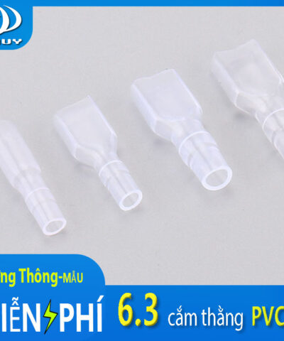 Vỏ bọc đầu cos 6. cắm thẳng PVC 250