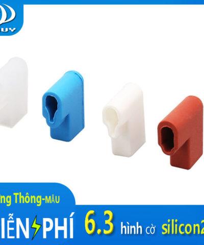 Vỏ bọc đầu cos 6.3, hình cờ , PVC 250